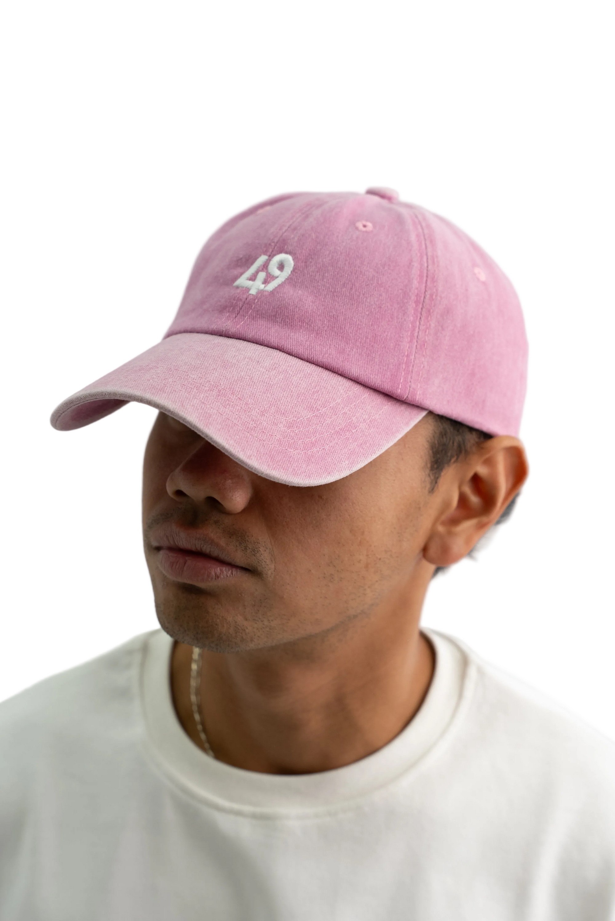 PINK WASHED 49 ESSENTIAL CAP